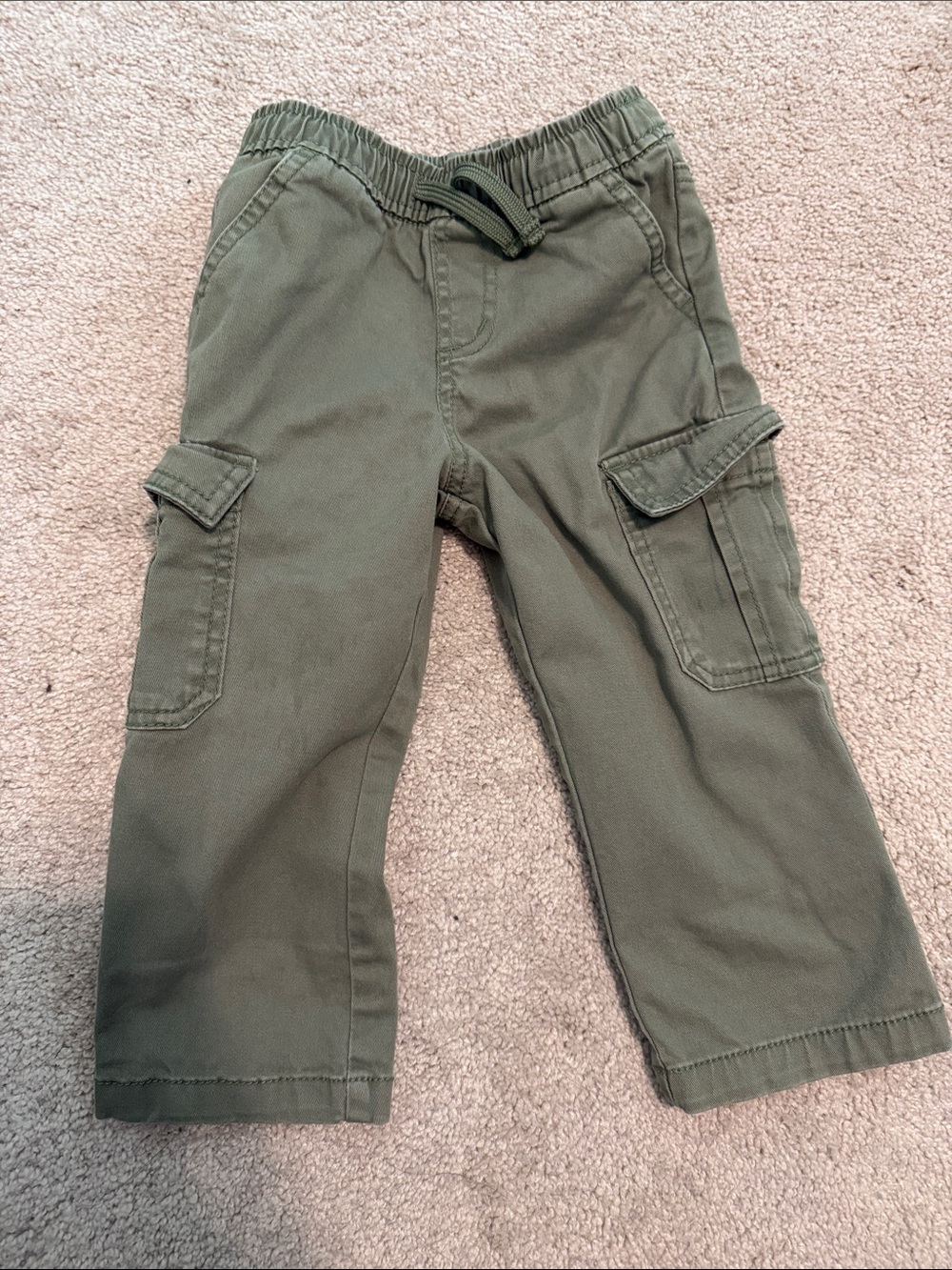 Cat & Jack Olive Green Cargo Pants for Kids